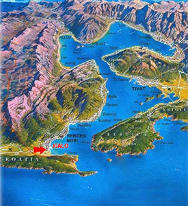Igalo - kurortas prie Kotoro įlankos